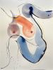 Blooming | Mixed Media by Eve Devore. Item made of paper compatible with mid century modern and contemporary style