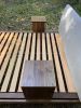 custom walnut bed | Bed Frame in Beds & Accessories by In Element Designs. Item made of oak wood