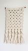 Modern Macramé Driftwood Wall Hanging Custom White Handmade | Macrame Wall Hanging in Wall Hangings by MACRO MACRAME by Maeve Pacheco. Item composed of wood & cotton compatible with boho and contemporary style