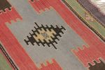 Vintage Sivas Kilim with Polychromatic Geometric Patterns | Area Rug in Rugs by Rug and Kilim