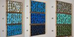 No. 03 Acoustic Diffuser Panel - Gradient Modern Abstract Wa | Wall Sculpture in Wall Hangings by Joseph A