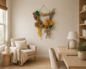 Coral Reef Inspired Macrame Wall Hanging | Wall Sculpture in Wall Hangings by A Modern Take Fiber Art. Item made of wood with cotton works with boho & country & farmhouse style