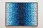 No. 16 Acoustic Diffuser Panel - Gradient Modern Abstract | Wall Sculpture in Wall Hangings by Joseph Aurelius