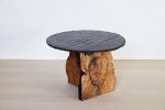 brutalist coffee table | Tables by VANDENHEEDE FURNITURE-ART-DESIGN. Item made of wood & stone compatible with boho and contemporary style