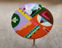 Epoxy Resin Side Table, Abstract Modern Eclectic Table | End Table in Tables by Epoxy Coffee Table Shop. Item compatible with boho and contemporary style
