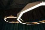 Sun Chandelier RING LED light 145 | Chandeliers by ADAMLAMP | Adria Palace in Budapest. Item composed of steel in minimalism or contemporary style