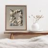 Abstract Ocean Fiber Art | Mixed Media by Helen D Wilde - Ovo Bloom. Item composed of cotton compatible with coastal style