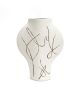 Ceramic Vase ‘Dal - Lines’ | Vases & Vessels by INI CERAMIQUE. Item made of ceramic works with minimalism & contemporary style