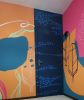 My studio mural | Murals by Estúdio Pepper. Item composed of synthetic