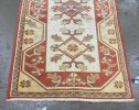 Vintage Turkish Rug Runner | 2.8 x 8.7 | Runner Rug in Rugs by Wool and Rug. Item made of wool compatible with boho and mediterranean style