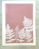 Wild Ferns Botanical Monoprint | Prints by Erik Linton. Item composed of paper