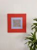 Desert Poppies Mixed Media Weaving | Tapestry in Wall Hangings by Sarah Lawrence. Item made of canvas with fiber works with minimalism & contemporary style