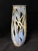Cylindrical Cut Out Vase With Tree Motif | Floral Arrangements by Feats Of Clay. Item composed of stoneware