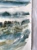 Ocean Diary from October 2019 | Watercolor Painting in Paintings by Eve Devore. Item composed of paper in contemporary or coastal style