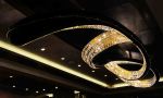 Booogalooo | Chandeliers by Georg Baldele. Item made of steel with glass