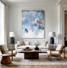 Blue Edge | Oil And Acrylic Painting in Paintings by Nicholas Kriefall. Item made of canvas compatible with contemporary and modern style