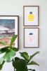 Geometric abstract fruit screen prints | Prints by LEMONNI. Item made of paper