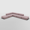 Corner Lounge Ottoman Mix Sectional | Couch in Couches & Sofas by Bend Goods. Item composed of fabric