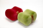 Milo Bean Ottoman | Benches & Ottomans by Marie Burgos Design and Collection. Item composed of fabric