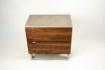 Marissa Grey | Nightstand in Storage by Curly Woods. Item made of maple wood with concrete works with contemporary & modern style