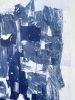 Sounding In Fathoms II | Collage in Paintings by Adam Collier Noel. Item made of canvas with paper works with contemporary style