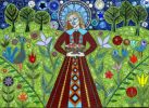 Eostre Mosaic | Public Mosaics by JK Mosaic, LLC