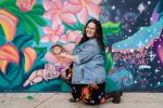 Garden of Cuties Mural | Murals by Sam Soper — Mural Art & Illustration | El Tacorrido in Austin. Item made of synthetic
