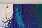 Dive in the sea, and you’ll wait and see | Mixed Media by Mami Ishibashi. Item made of canvas with synthetic