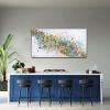 Flow In | Oil And Acrylic Painting in Paintings by Shirly Maimom Art. Item composed of canvas in contemporary or art deco style