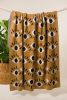 Nazar Eye Throw Blanket | Linens & Bedding by Superstitchous. Item made of fiber works with minimalism & contemporary style