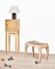 MI CASA Lamp | Table Lamp in Lamps by VANDENHEEDE FURNITURE-ART-DESIGN. Item made of wood & linen compatible with mid century modern and contemporary style