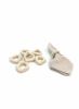 Napkin Rings – Set of 6 | Holder in Tableware by Pottery & Poetry. Item made of ceramic compatible with contemporary style