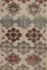 Vintage Turkish Runner Rug in Beige-Cream with Floral | Area Rug in Rugs by Rug and Kilim