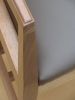 Walnut Dining Chair With Arms | Chairs by CraftsmansLife: Donald DiMauro Woodwork & Design. Item made of walnut with leather