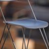 IBSEN One Sculptural Bentwood Chair with Steel Structure | Dining Chair in Chairs by GREYGE. Item made of walnut with cotton works with contemporary & modern style