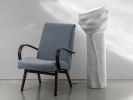 PEONY Floor Lamp — Sculptural Concrete Floor Light | Lamps by Donatas Žukauskas. Item made of cement with paper works with minimalism & contemporary style