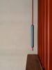 Flask Pendant Vertical | Pendants by Edward Linacre. Item made of copper & glass