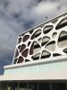 I-Pic Parking Garage | Paneling in Wall Treatments by Jones Sign Company. Item made of aluminum