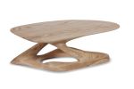 Amorph Plie Coffee Table, Stained Natural | Tables by Amorph. Item made of walnut