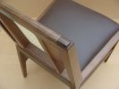 Black Walnut Dining Chair With Caned Back | Chairs by CraftsmansLife: Donald DiMauro Woodwork & Design. Item made of walnut with leather