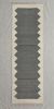 Handwoven Wool Grey Stripe Stair Runner Rug | Rugs by Evergreen Carpets. Item composed of wool in boho or minimalism style