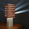Exigen by Mnima. Table Light Sculpted from Solid Aluminum. | Table Lamp in Lamps by mnima. Item composed of aluminum and leather
