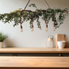 Rustic Wood Chandelier with Edison Bulbs – Handmade Boho | Chandeliers by Magdyss Boutique. Item made of wood works with boho & minimalism style