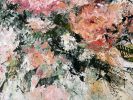 Rose Garden - Modern Art Abstract Floral Painting on Canvas | Oil And Acrylic Painting in Paintings by Filomena Booth Fine Art. Item made of canvas compatible with contemporary and country & farmhouse style