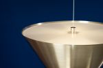 Aureole Pendant Light | Floor Lamp in Lamps by MOSS Objects. Item made of brass works with minimalism & mid century modern style