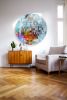 Life of the Party | Oil And Acrylic Painting in Paintings by Ashley Treece. Item composed of synthetic compatible with boho and mid century modern style