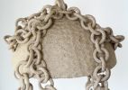 Stoneware chain pedant light | Pendants by Asmaa Aman Tran. Item composed of ceramic in boho or country & farmhouse style