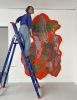 Breaking Points | Wall Hangings by Kristy Bishop Studios. Item made of cotton & fiber compatible with contemporary and eclectic & maximalism style