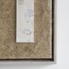 Collage Risorse Bianco Perla | Mixed Media by Kim Fonder. Item made of canvas