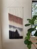TRINITY Grey Blush Ivory Boho Textile Wall Hanging | Macrame Wall Hanging in Wall Hangings by Wallflowers Hanging Art. Item made of oak wood with wool works with boho & minimalism style